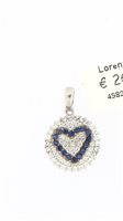 Pendentif Lorenza Gioielli Femme in Or blanc Zirconia 498298 - 498298